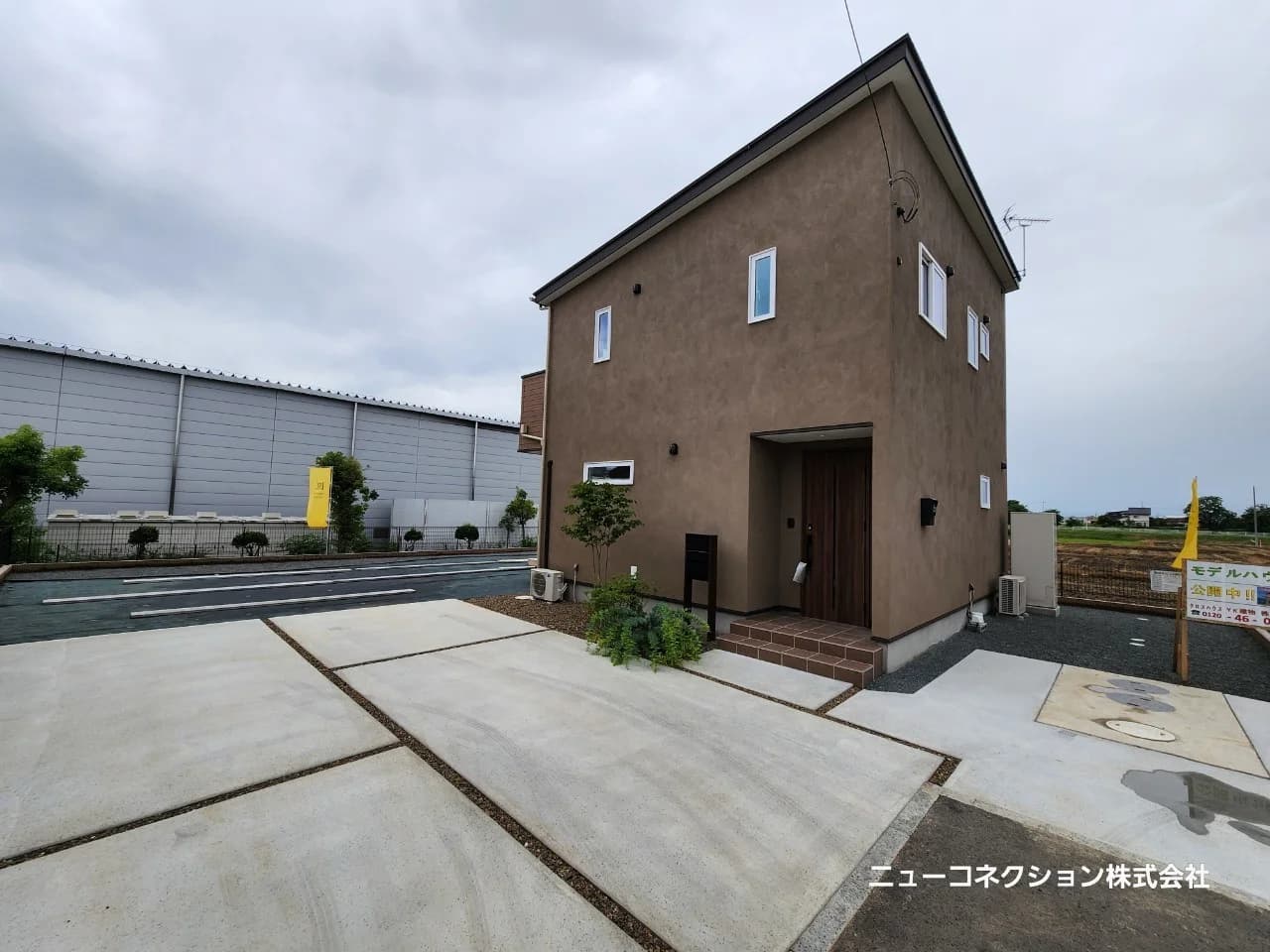 Nova casa isolada em Horishita-cho, Cidade de Isesaki, Prefeitura de Gunma